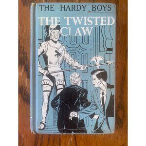 The Hardy Boys The Twisted Claw Vintage Hardcover Book By Franklin W. Dixon 1959